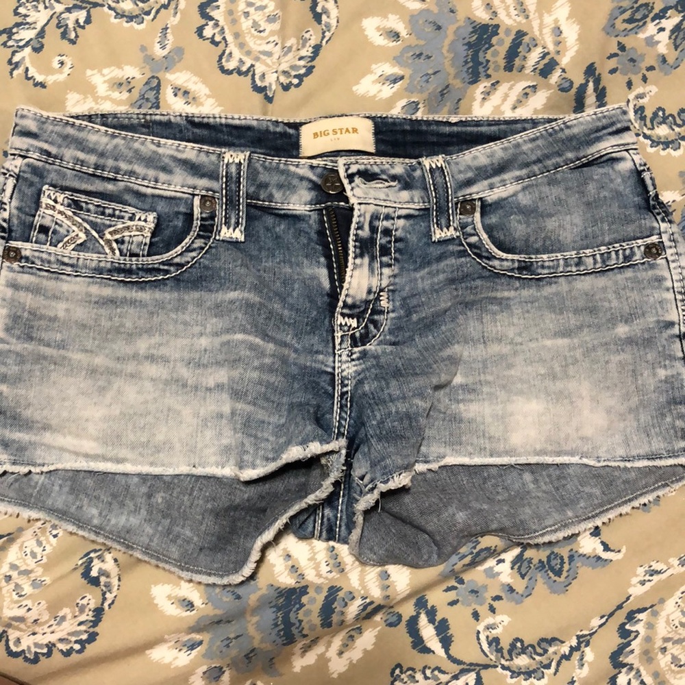 Big star jean shorts